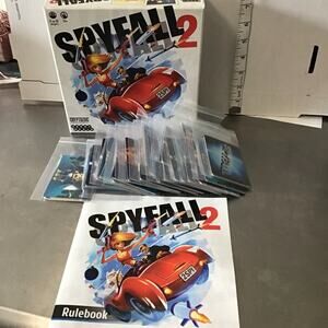 Spy Fall 2 Game short play time psychological card game